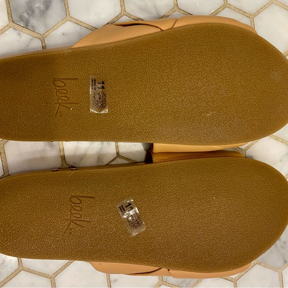 beek Tan Leather Sandals - Picture 8 of 8
